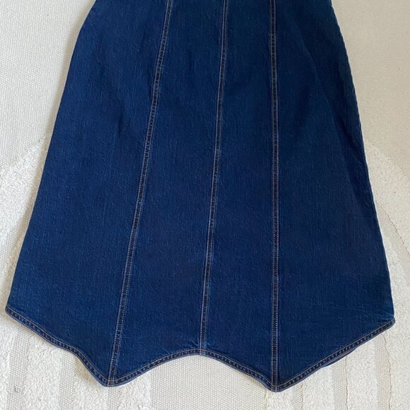 NWOT Anthropologie Pilcro Denim Midi Vest Dress - Picture 12 of 12